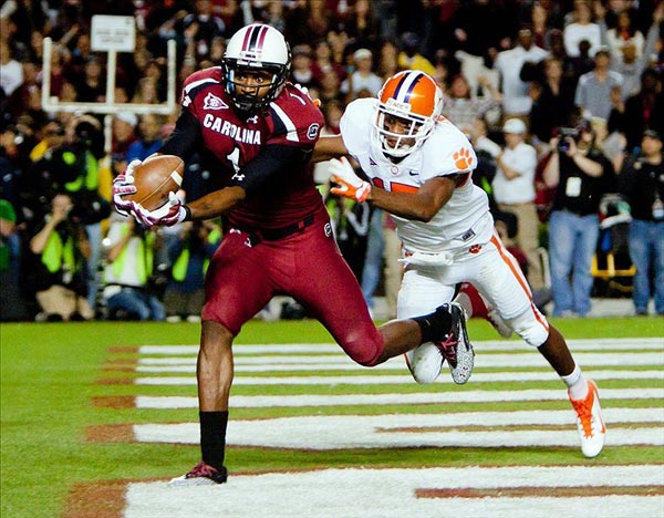 South Carolina Gamecocks wide receiver Alshon Jeffery