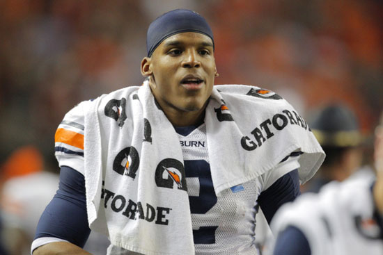 Auburn Tigers quarterback Cam Newton.