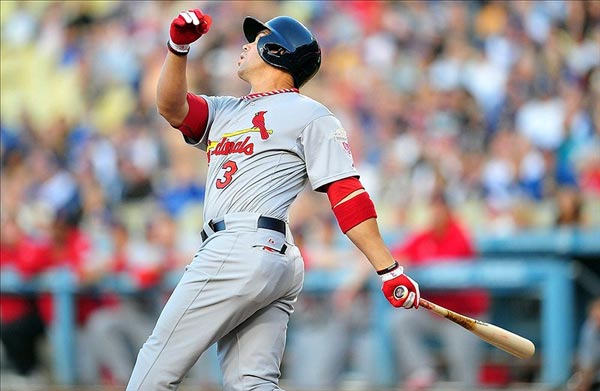 St. Louis Cardinals right fielder Carlos Beltran