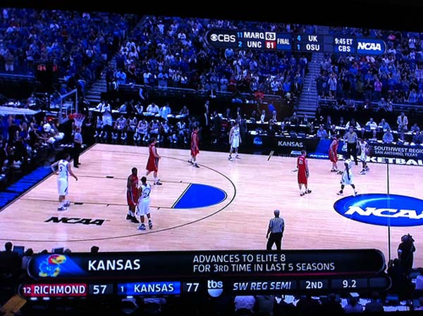 Jayhawk into Elite 8