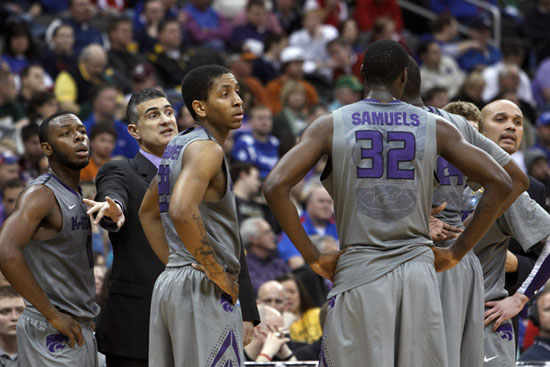 Kansas State Wildcats head coach Frank Martin