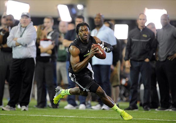 Baylor Bears quarterback Robert Griffin