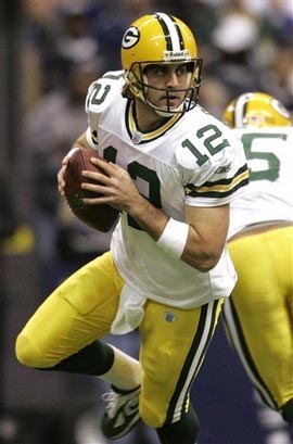 Quarterback Aaron Rodgers