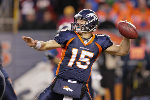 Quaterback Tim Tebow