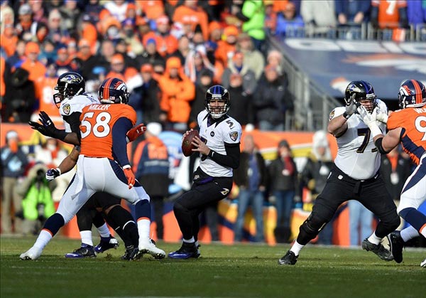 Ravens Quarterback Joe Flacco