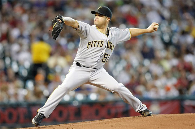 Pittsburgh Pirates starting pitcher Wandy Rodriguez