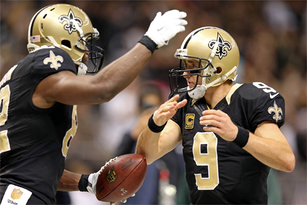 Benjamin Watson & Drew Brees