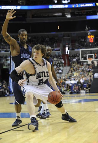 Matt Howard of the Butler Bulldogs