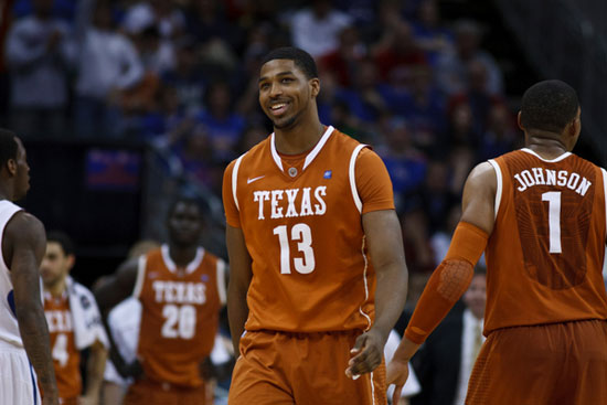 Texas Longhorns forward Tristan Thompson.