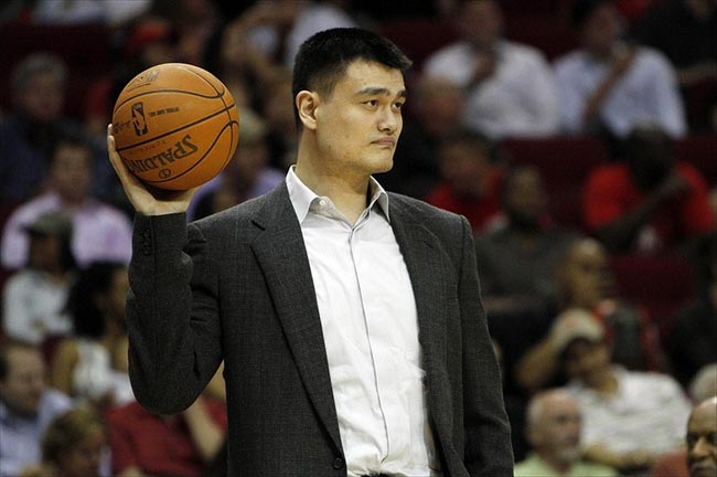 Houston Rockets center Yao Ming